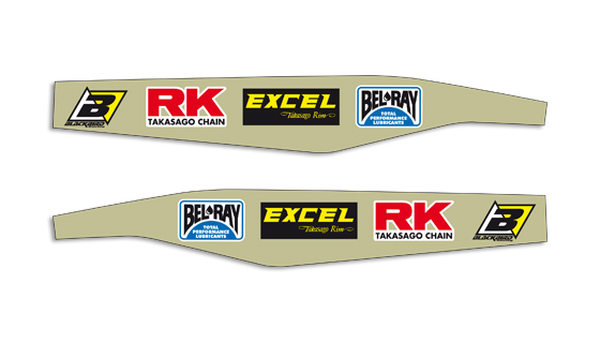 Swingarm Stickers Multi, 1, nordicamoto.ro
