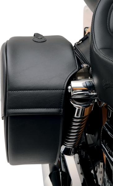 Drifter Teardrop Saddlebags With Shock Cutaway Black, 2, nordicamoto.ro