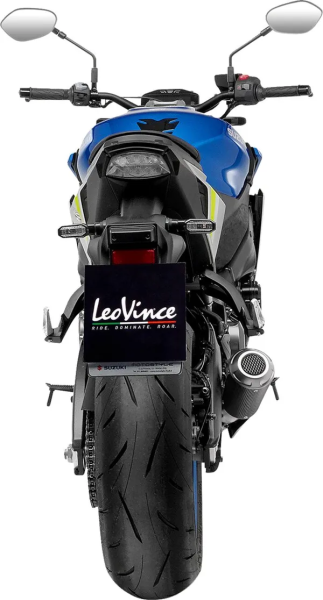 LeoVince LV-10 szénszálas slip-on kipufogórendszer a Suzuki GSX-8S / GSX-8R (2023–2025) modellekhez, 5, nordicamoto.ro