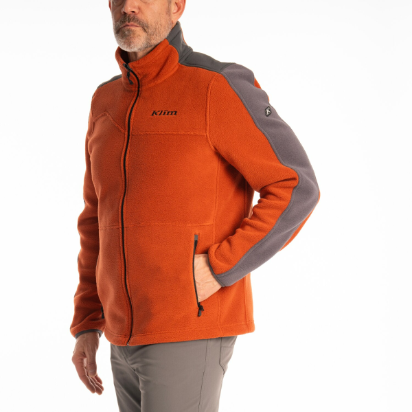 Geaca Snowmobil Klim Teton Crest Fleece Mid Layer Black, 20, nordicamoto.ro
