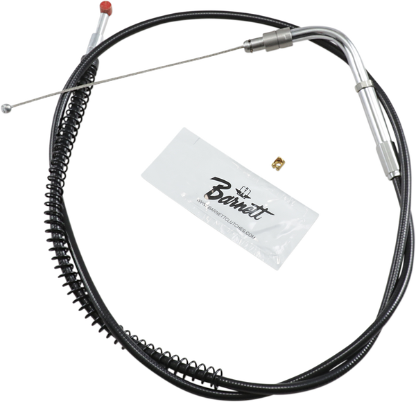 Black Vinyl Throttle/idle Cable Black +152 mm (6''), 1, nordicamoto.ro