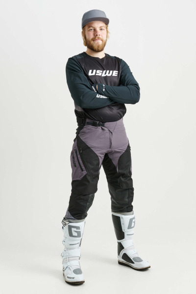 USWE Lera Off-Road fekete póló, M-es méret, 3, nordicamoto.ro
