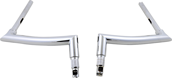 1-1/2(r) Ez Install Pointed Top Handlebar Silver, 2, nordicamoto.ro