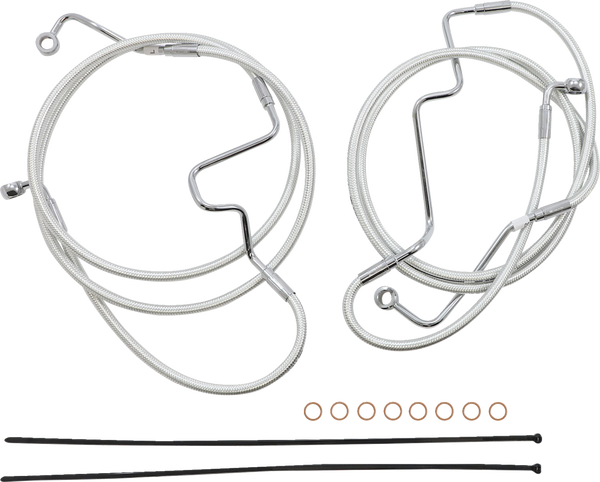 Sterling Chromite Ii® Designer Handlebar Installation Kit Silver, 1, nordicamoto.ro