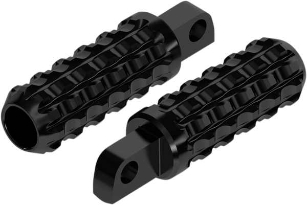 Traction Footpegs Black, 1, nordicamoto.ro