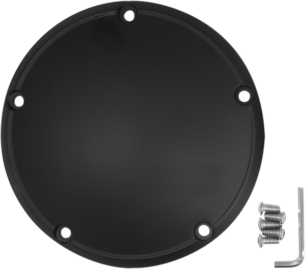 Derby Cover Satin Black, 1, nordicamoto.ro