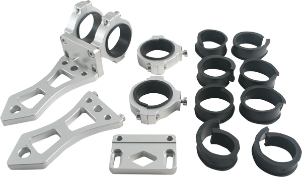 Headlight Brackets Silver, 2, nordicamoto.ro