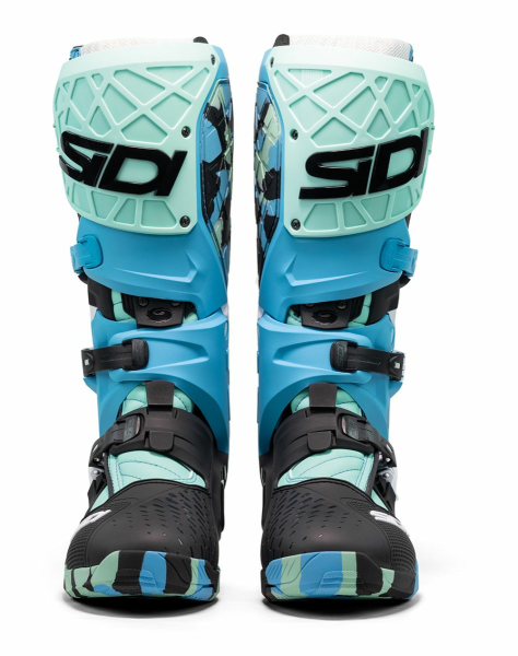 Sidi Crossair X Messy Cyan 45 csizma, 4, nordicamoto.ro