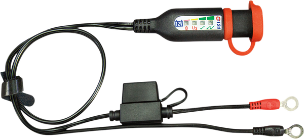 Optimate Permanent Power Lead With Battery/charge Status Black, 2, nordicamoto.ro