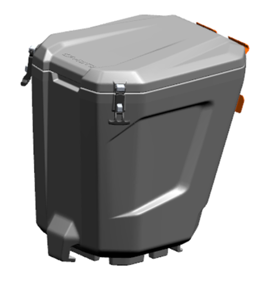 CFMOTO hátsó csomagtartó doboz (SEAT CARGO BOX), 5, nordicamoto.ro