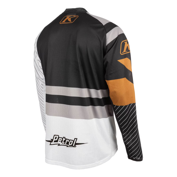 Tricou Klim Petrol Ignite - White, 48, nordicamoto.ro