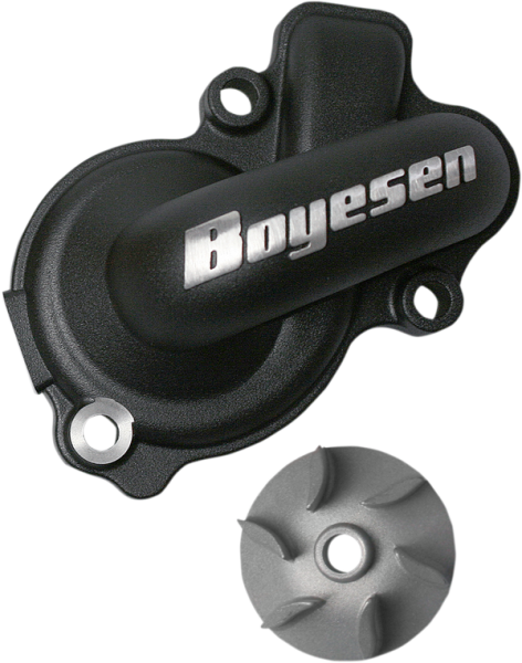 Supercooler Water Pump Cover And Impeller Kit Black, 1, nordicamoto.ro