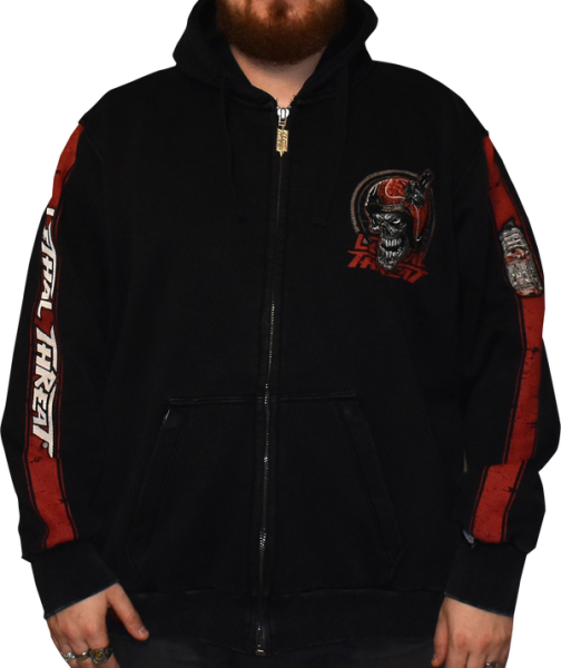 Hoody Zip Opnthrtl Bk Md Black M, 1, nordicamoto.ro