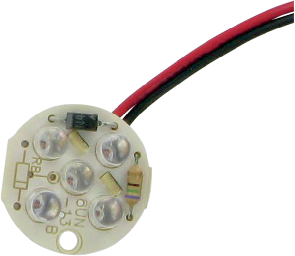 Chrome Marker Light Replacement Led Red, 1, nordicamoto.ro