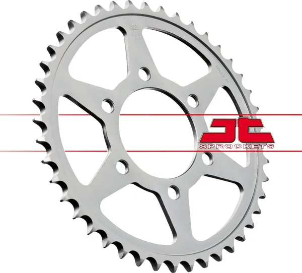 JT SPROCKETS Acél hátsó lánckerék, természetes felületű, 3, nordicamoto.ro