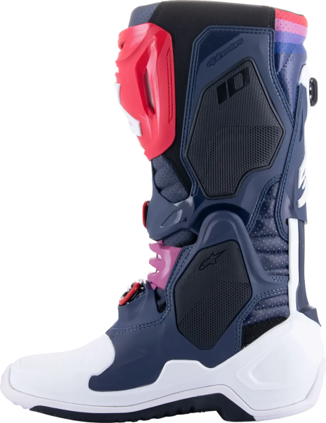 Cizme Alpinestars Tech 10 Supervented Blue/White 47, 3, nordicamoto.ro