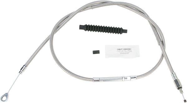High-efficiency Stainless Steel Clutch Cable For Harley-davidson Silver +152 mm (6''), 1, nordicamoto.ro