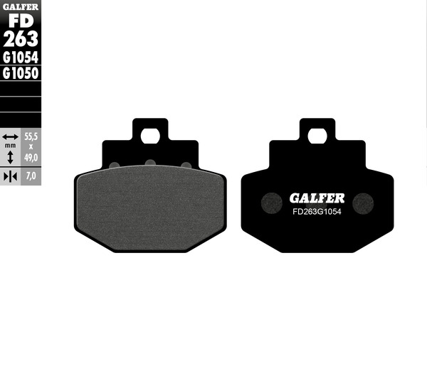 Semi-metallic Brake Pads, 1, nordicamoto.ro