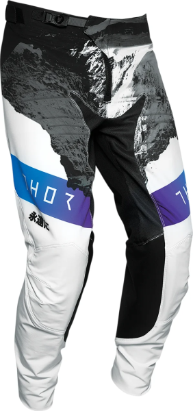 Pantaloni Thor Prime Pro Mesmer White 36, 1, nordicamoto.ro