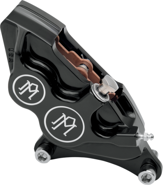 Four-piston Differential-bore Caliper Black, Matte, Aluminum, 1, nordicamoto.ro
