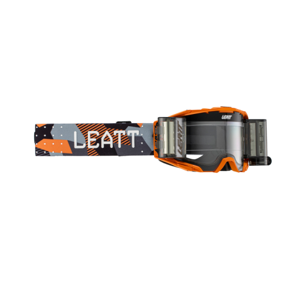 Ochelari Leatt Velocity 6.5 Roll-Off Orange Clear 83% Lentila Clara, 1, nordicamoto.ro