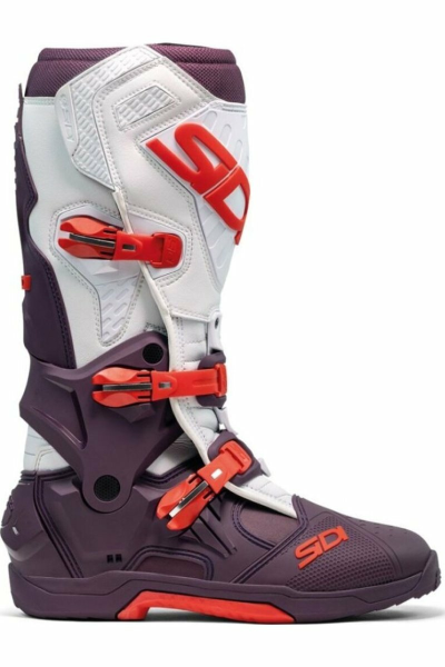 Cizme Sidi MX/Enduro Crossair Wine/White, 1, nordicamoto.ro