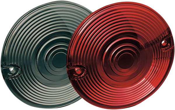 Replacement Turn Signal Lenses For Oem Turn Signals Red, 2, nordicamoto.ro