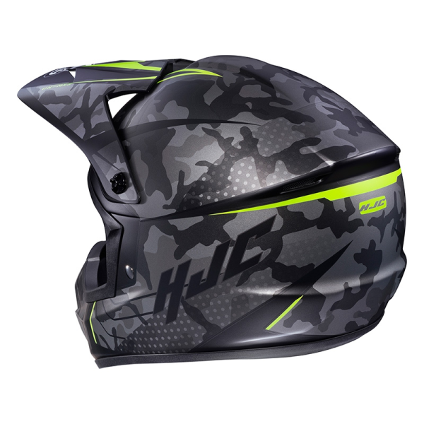 Casca HJC CS-MX II Sapir - lichidare stoc! Rosu Fluo S, 5, nordicamoto.ro