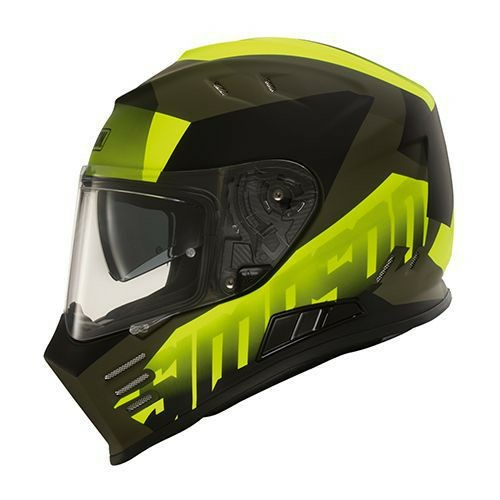 Simpson Venom Army matt sárga fluoreszkáló sisak, XS, 1, nordicamoto.ro