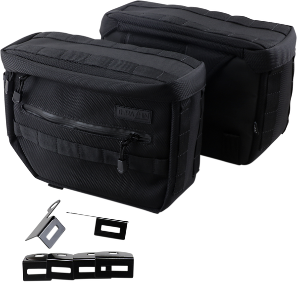 Essential Saddlebags Black, 1, nordicamoto.ro