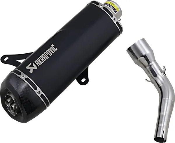 Stainless Steel Slip-on Line Scooter Muffler Black, 1, nordicamoto.ro