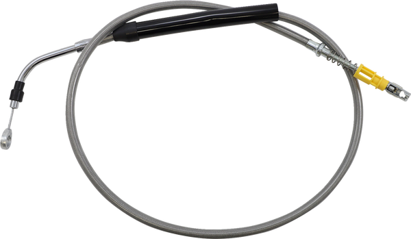 Stainless Steel Braided Clutch Cable Silver, 1, nordicamoto.ro