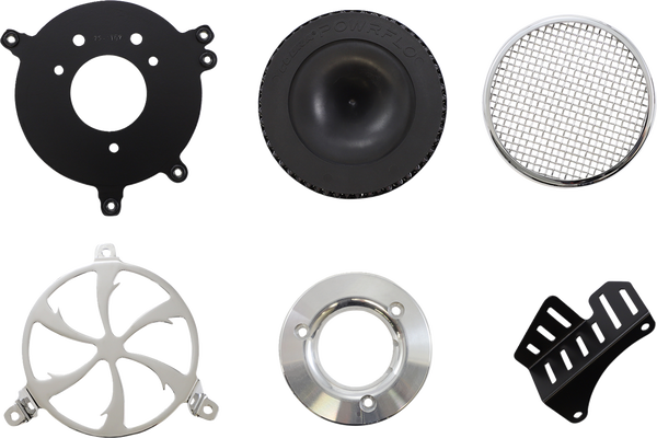 Air Cleaner Kit Silver, 3, nordicamoto.ro