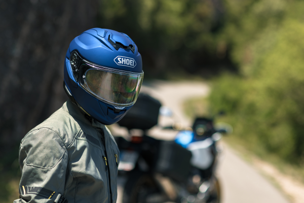 SHOEI GT-AIR3 teljes arcú sisak, matt metálkék, L-es méret, 3, nordicamoto.ro