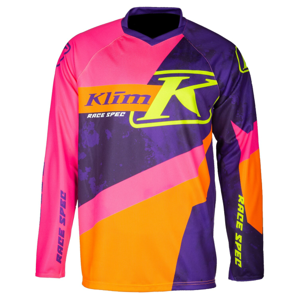 Revolt Jersey Electrik Gecko - Black (Non-Current), 5, nordicamoto.ro
