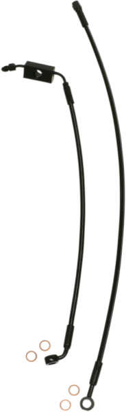 Extreme Response Front Dot Brake Line Kit For Abs Black Oversize [+152 mm (6'')], 1, nordicamoto.ro