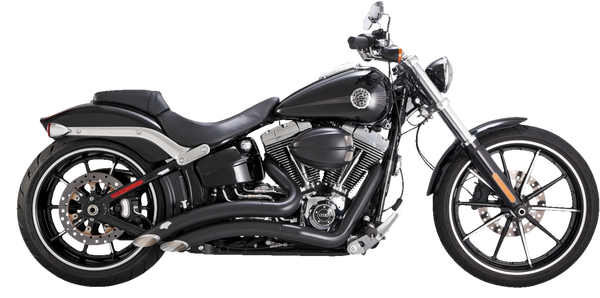 Big Radius Exhaust System Black, 5, nordicamoto.ro