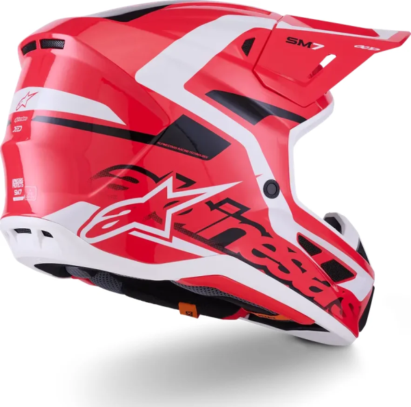 Alpinestars SM7 Deed Red S sisak, 6, nordicamoto.ro