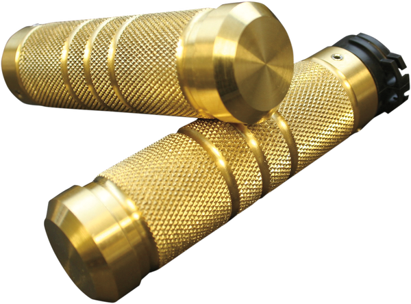 Accutronix Grips Handlebar Knurled Grooved 1(r) Brass Brass, 1, nordicamoto.ro