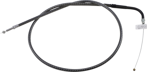 Karbonfibr Braided Throttle/idle Cable Silver, 1, nordicamoto.ro