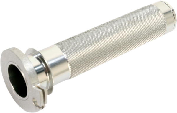 Aluminum Throttle Tube Silver, 1, nordicamoto.ro