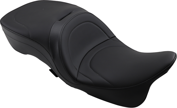 Backrest Compatible 2-up Leather Touring Seat Black, 3, nordicamoto.ro