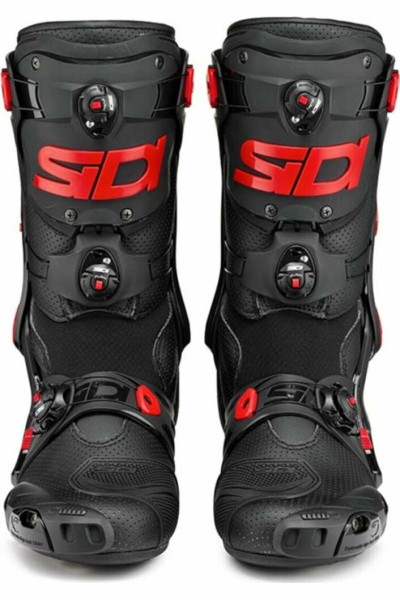 Sidi Rex Air csizma – Fekete/Piros, 42-es méret, 2, nordicamoto.ro