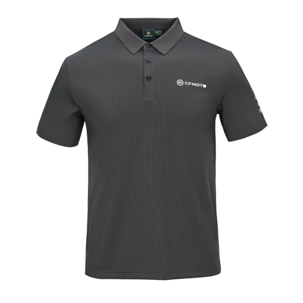 TRICOU POLO CFMOTO CASUAL NEGRU, 1, nordicamoto.ro