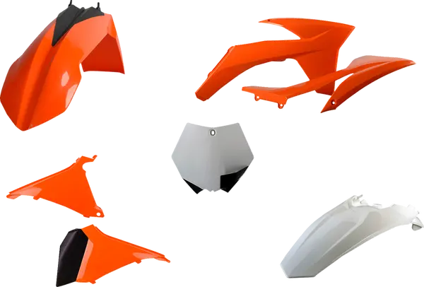 Műanyag alkatrészcsomag a KTM SX 125/150/250 (2011-es) és az XC 150/250/300/350 (2011-es) modellekhez, 1, nordicamoto.ro
