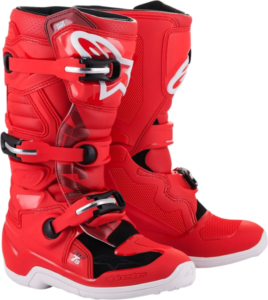 Alpinestars Tech 7S Red 38 gyermekcsizma 38-as méretben, 1, nordicamoto.ro