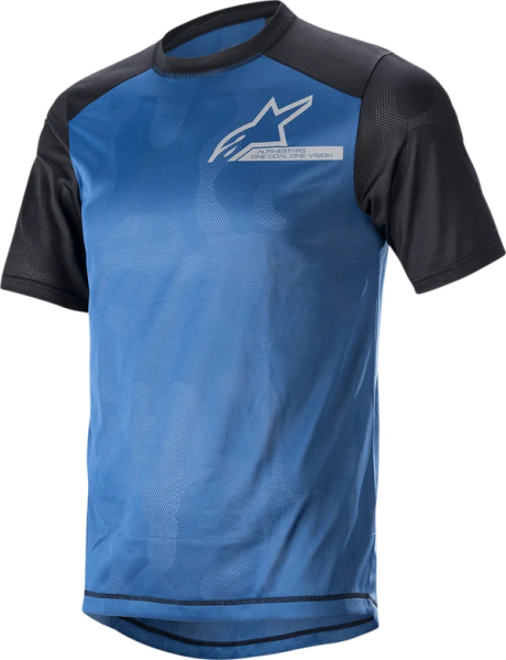 Tricou MTB Alpinestars Alps 4.0 V2 Blue/Black/Light Gray M, 1, nordicamoto.ro