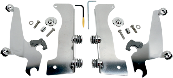 No-tool Trigger-lock Mount Kit For Sportshield Silver, 1, nordicamoto.ro