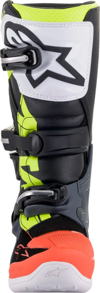 Alpinestars Tech 7S gyermekcsizma, fekete/narancssárga/sárga, 40,5, 8, nordicamoto.ro