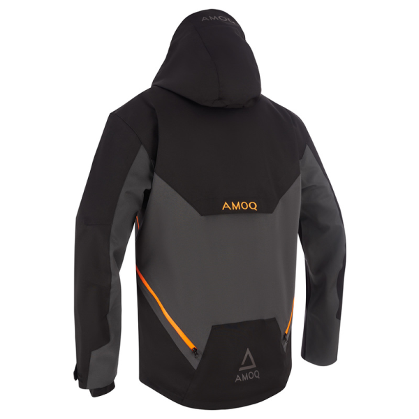 AMOQ Vernal V2 motorosdzseki, fekete/narancssárga, XXL, 8, nordicamoto.ro
